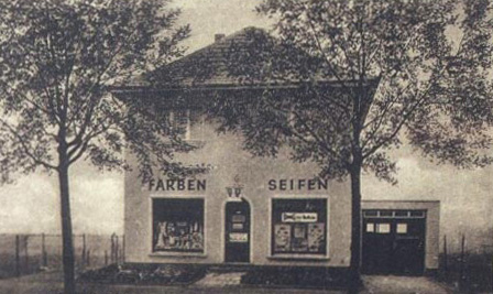 Drogerie Bruhn vor der Zerstörung Drogerie Bruhn vor der Zerstörung